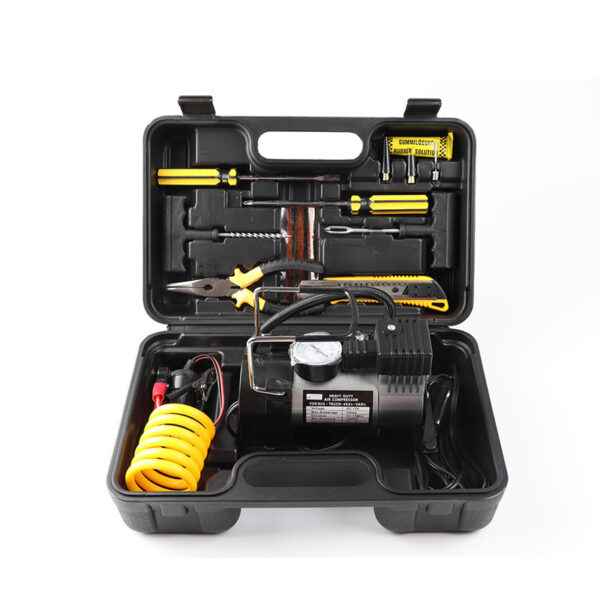 Kit multifonctions compresseur d'air portable 12V